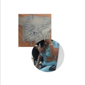 Perfect 2 piece for vacation weather w adjustable strings to compliment curves